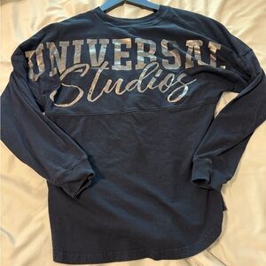 Universal Studios Dark Blue Long Sleeve Tee